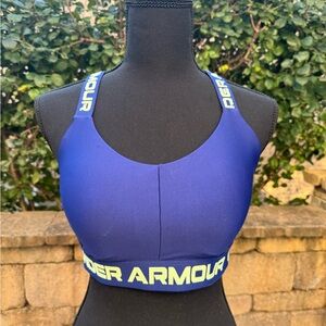 Under Armour Women's Vibrant Blue Sports Bra